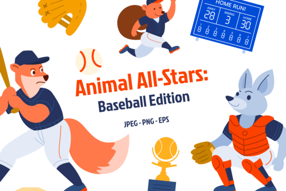 Animal All-Stars: Baseball Edition: A Designer's Home Run