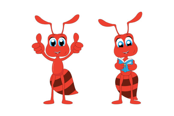 Bringing Personality to Projects with Cute Ant Animal Cartoon