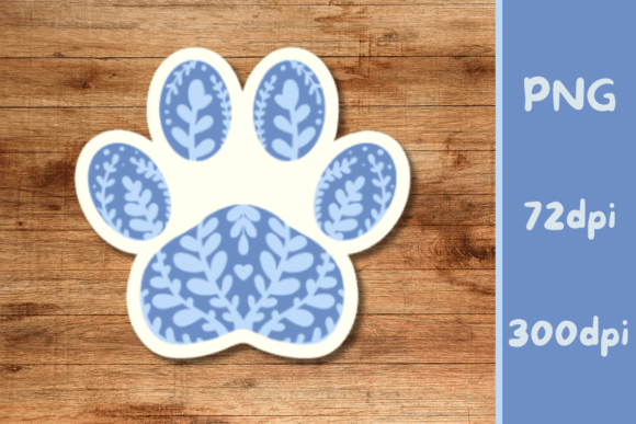 Charming Dog Cat Animal Pawtprint Sticker for Creative Projects