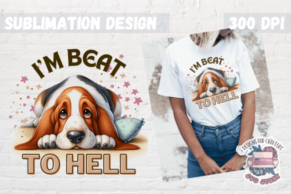 Sarcasm Sublimation Design Tired Animal: A Font for Weary Creatives