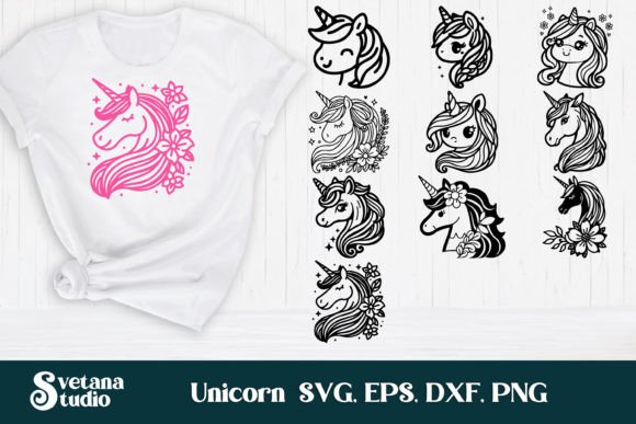 Unicorn SVG | Animal SVG Design Bundle for Creative Projects